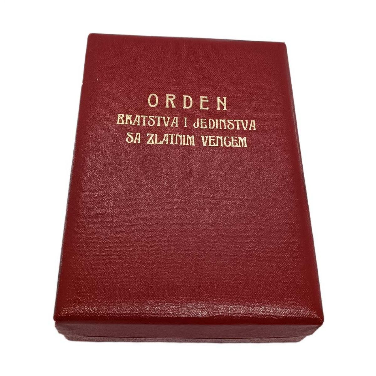 Orden Bratstva i jedinstvena sa zlatnim vijencem