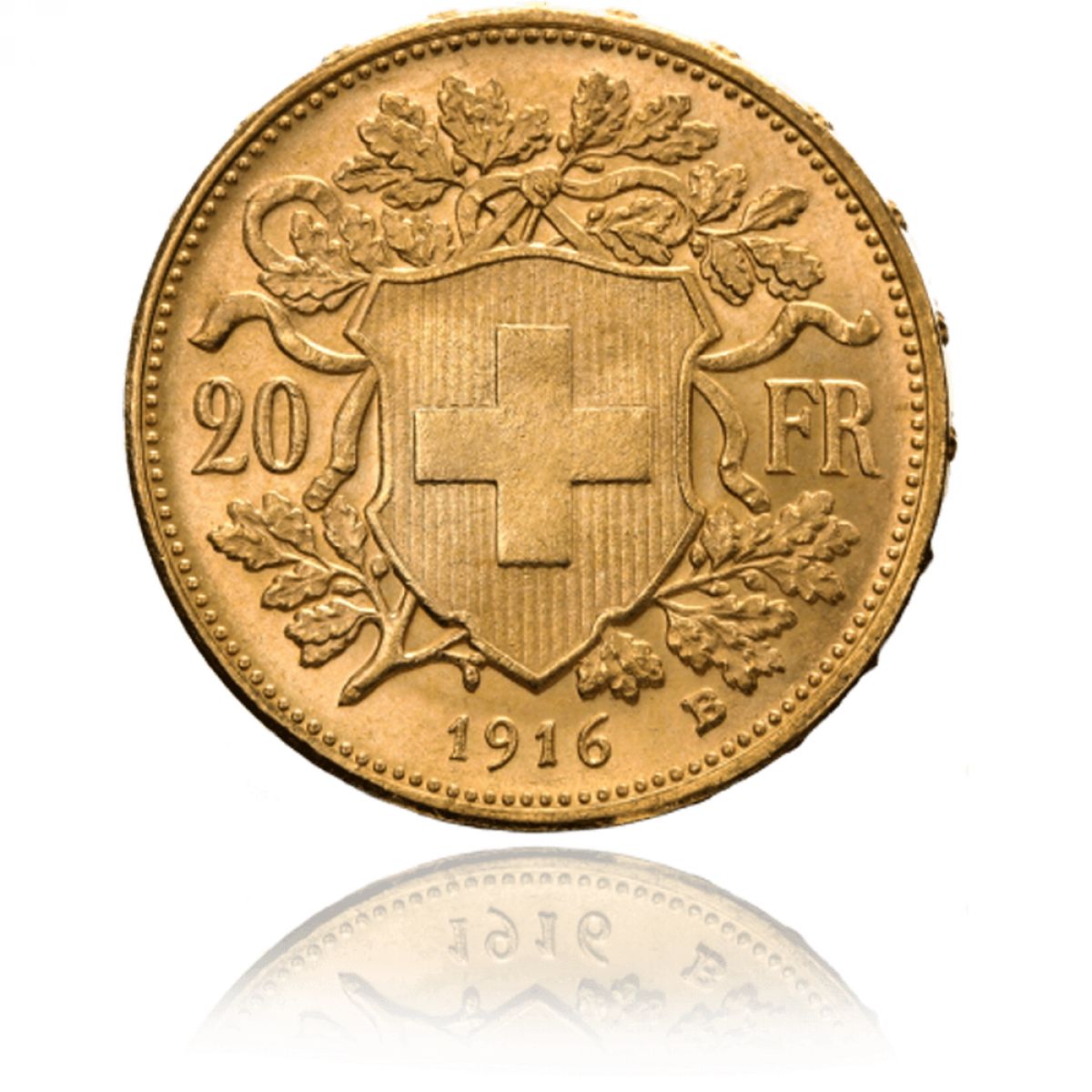 20 Franaka - Švicarska Helvetia-Vreneli