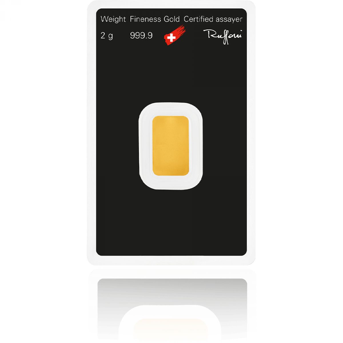 Zlatna poluga -2 grama Argor Heraeus