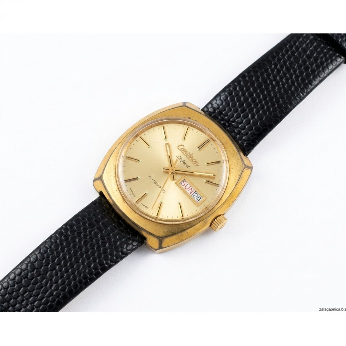 Vintage muški ručni sat Omikron Safari Automatic