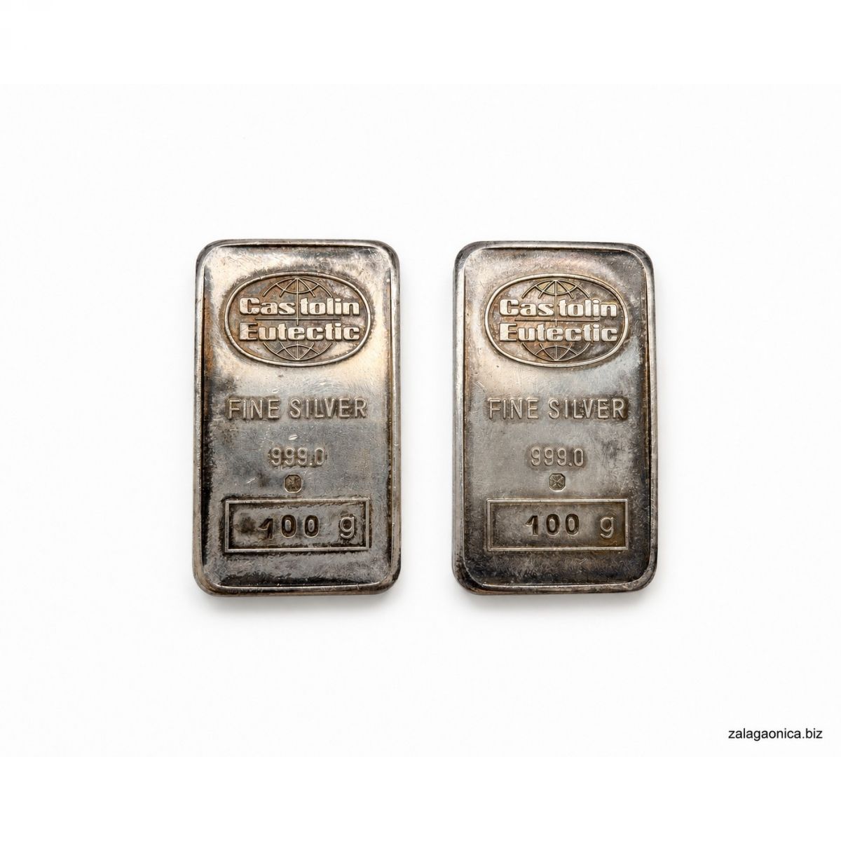Srebrne poluge (2 x 100 g)