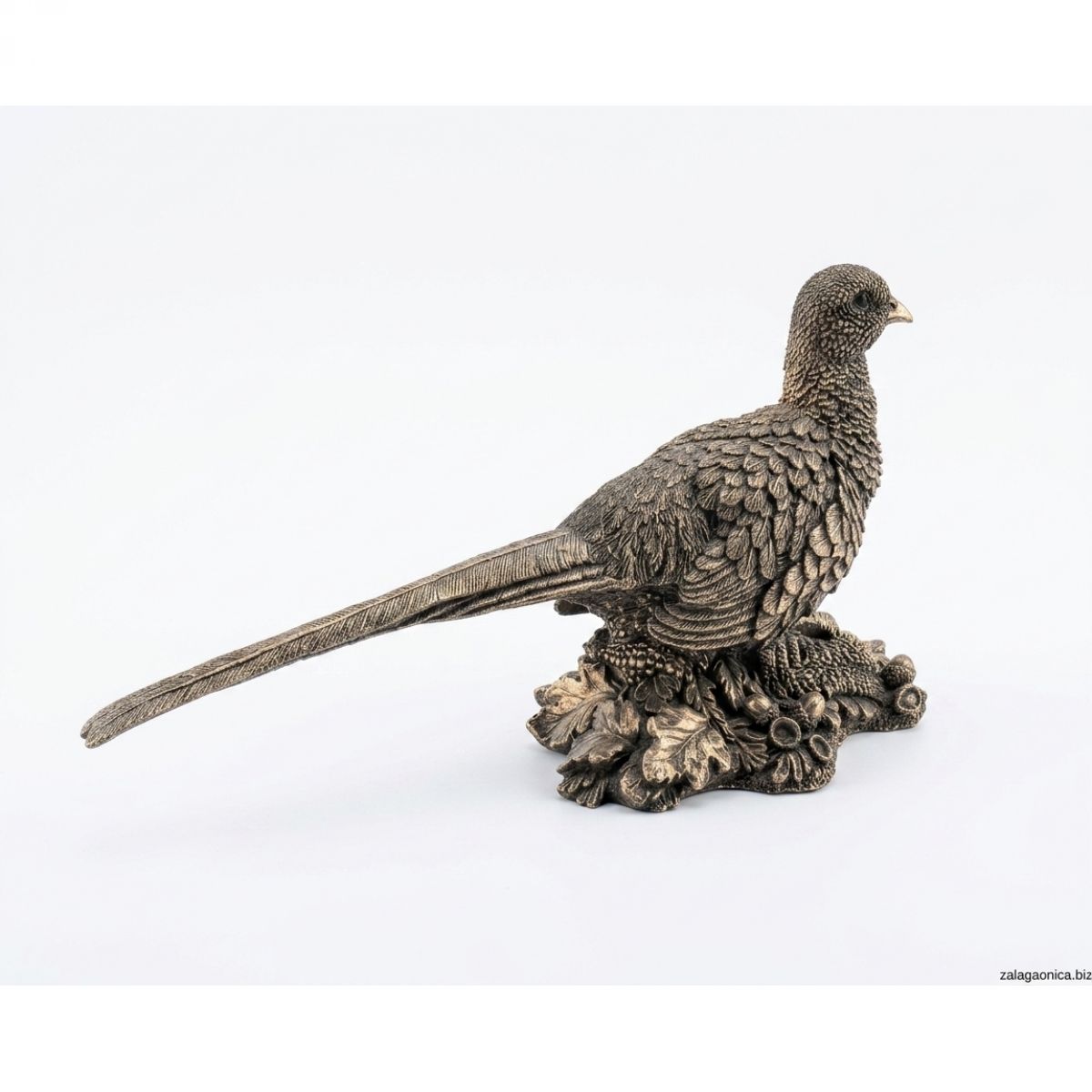 Srebrna skulptura “Hen Pheasant” – Comyns Fine Silver