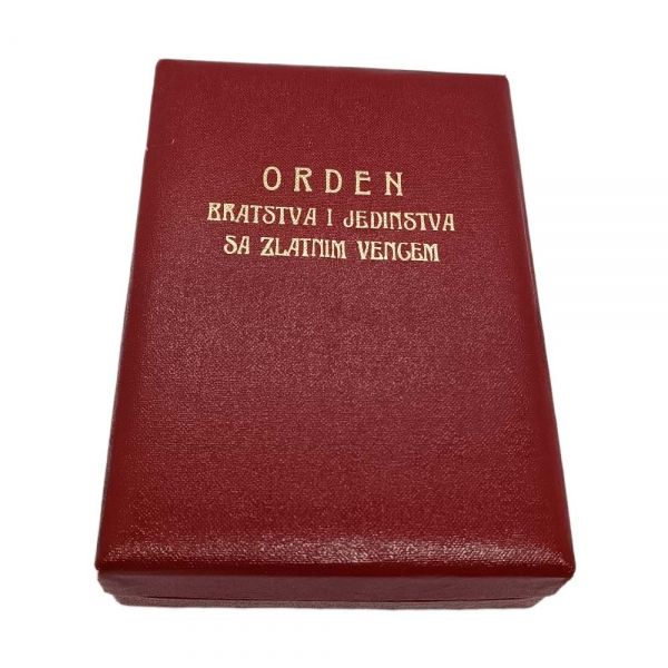 Orden Bratstva i jedinstvena sa zlatnim vijencem