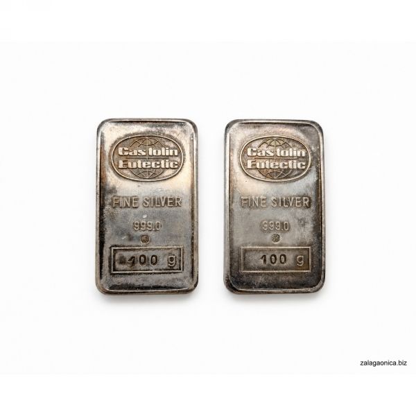 Srebrne poluge (2 x 100 g)