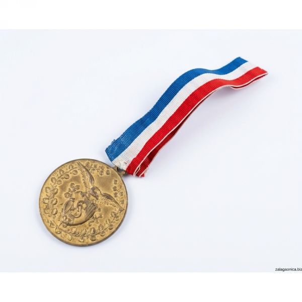 Spomen-medalja – I. hrvatski svesokolski slet u Zagrebu (1906.)